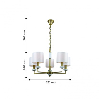 Купить с доставкой по Москве и России Подвесная люстра F-Promo 2347-5P