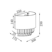 Бра Vele Luce VL3173W02 в интернет магазине Гет Лайт