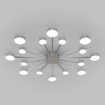 Фото Накладная люстра Eurosvet 90242/16 хром