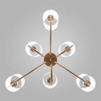 Купить Подвесная люстра Eurosvet 60164/6 латунь