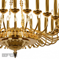 Цена на Подвесная люстра iLamp MD8551-30 GD