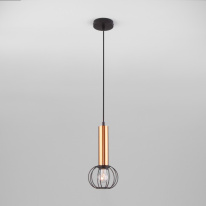 Купить Подвесной светильник Eurosvet 50178/1 черный/бронза