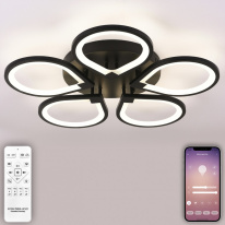 Фото Накладная люстра Natali Kovaltseva INNOVATION STYLE 83042 BLACK