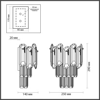 Бра Odeon Light 5069/2W Купить Бра Odeon Light 5069/2W