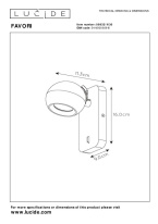 Бра LUCIDE 09932/11/30 в интернет магазине Гет Лайт