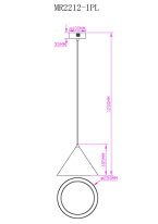 Подвесной светильник MyFar MR2212-1PL в интернет магазине Гет Лайт