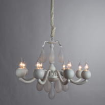 Купить с доставкой по Москве и России Подвесная люстра ARTE Lamp A3229LM-8WH