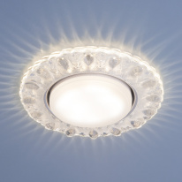 Фото Встраиваемый светильник Elektrostandard 3026 GX53 CL прозрачный