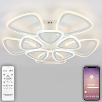 Фото Накладная люстра Natali Kovaltseva LED LAMPS 81127/7C