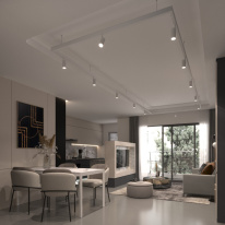 Светильник на шине Elektrostandard Slim Magnetic R01 Трековый светильник 6W 4200K (белый) 85011 в интернет магазине Гет Лайт