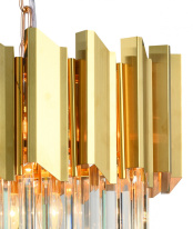 Цена на Каскадная люстра Natali Kovaltseva DELTA 79005/6C BRASS