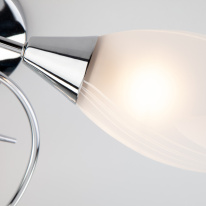 Цена на Накладная люстра Eurosvet 30100/3 хром