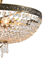 Цена на Люстра на штанге Natali Kovaltseva ROCOCO 81407/6C ANTIQUE