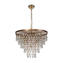 Каскадная люстра Maytoni MOD091PL-09G Купить Каскадная люстра Maytoni MOD091PL-09G