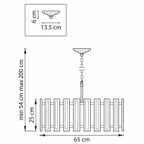Цена на Подвесная люстра Lightstar 712064
