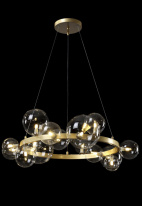 Подвесная люстра Crystal Lux AGATA SP15 V2 GOLD/TRANSPARENTE Цена на Подвесная люстра Crystal Lux AGATA SP15 V2 GOLD/TRANSPARENTE