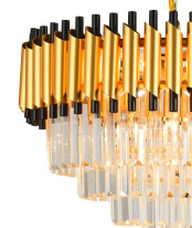 Купить Каскадная люстра Natali Kovaltseva DARIAN 76017/10C GOLD