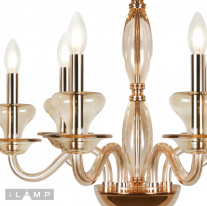 Купить Подвесная люстра iLamp P9448-6 Gold
