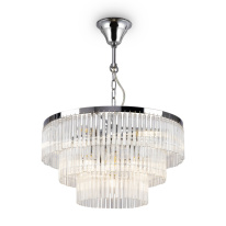 Каскадная люстра Maytoni MOD093PL-09CH Фото Каскадная люстра Maytoni MOD093PL-09CH