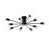 Фото Люстра на штанге Natali Kovaltseva LOFT 79014/10С BLACK