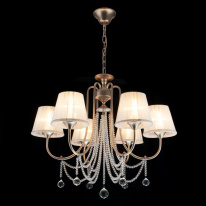 Купить Подвесная люстра Eurosvet 10088/6 перламутровое золото Strotskis