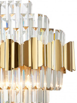 Цена на Каскадная люстра Natali Kovaltseva RUBY 81442/12C GOLD