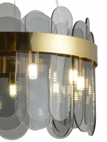 Цена на Подвесная люстра Natali Kovaltseva VALENCIA 91000/8C GOLD SATIN