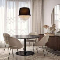 Купить с доставкой по Москве и России Подвесная люстра Escada 652/5S Black