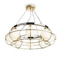Подвесная люстра Maytoni MOD312PL-08GCH Фото Подвесная люстра Maytoni MOD312PL-08GCH