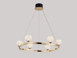 Фото Подвесная люстра Newport 3806/S gold