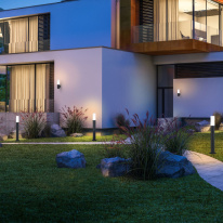 Цена на Садово-парковый светильник Elektrostandard 1419 TECHNO чёрный