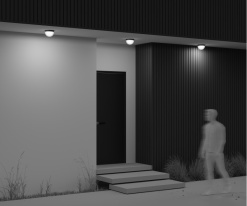 Купить с доставкой по Москве и России Накладной уличный светильник Maytoni O438CL-L12GF3K