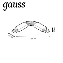 Коннектор Gauss TR118 Купить с доставкой по Москве и России Коннектор Gauss TR118