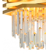 Купить Каскадная люстра Natali Kovaltseva SPEAR 76013/10C GOLD