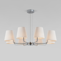 Фото Подвесная люстра Eurosvet 60155/8 хром