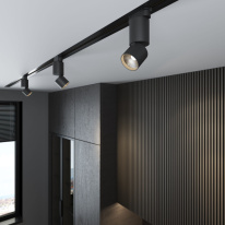 Купить Светильник на шине Elektrostandard Sens чёрный матовый 10W 4200K (85047/01) однофазный