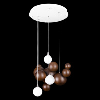 Купить с доставкой по Москве и России Подвесная люстра LOFT IT 10161 Dark wood