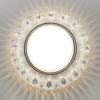 Встраиваемый светильник Elektrostandard 3026 GX53 CL прозрачный в интернет магазине Гет Лайт