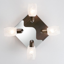 Купить Спот Eurosvet 60301/4 хром/венге