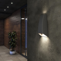 Купить Светильник настенный Elektrostandard 1016 TECHNO серый