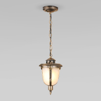 Фото Подвесной уличный светильник Elektrostandard Atlas H (GLYF-2010H) черное золото