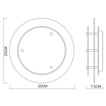 Цена на Накладной светильник ARTE Lamp A4867PL-1CC