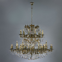 Фото Подвесная люстра AMBIENTE by BRIZZI 2128/60 PB Tear Drop