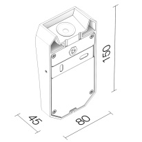 Купить Светильник настенный LeDron WWF1206-White IP54