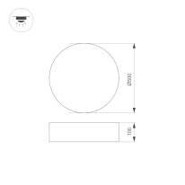 Накладной светильник Arlight 022998(3) Купить Накладной светильник Arlight 022998(3)