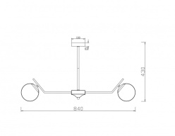 Цена на Люстра на штанге Freya FR5173PL-08BS