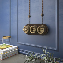 Купить Розетка Werkel WL19-10-01 (Бронзовый)