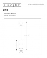 Цена на Подвесной светильник LUCIDE 74410/01/62