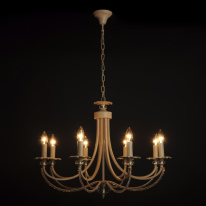 Купить с доставкой по Москве и России Подвесная люстра Abrasax 3007/8(creamgold)