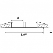 Купить Рамка Lightstar 217826